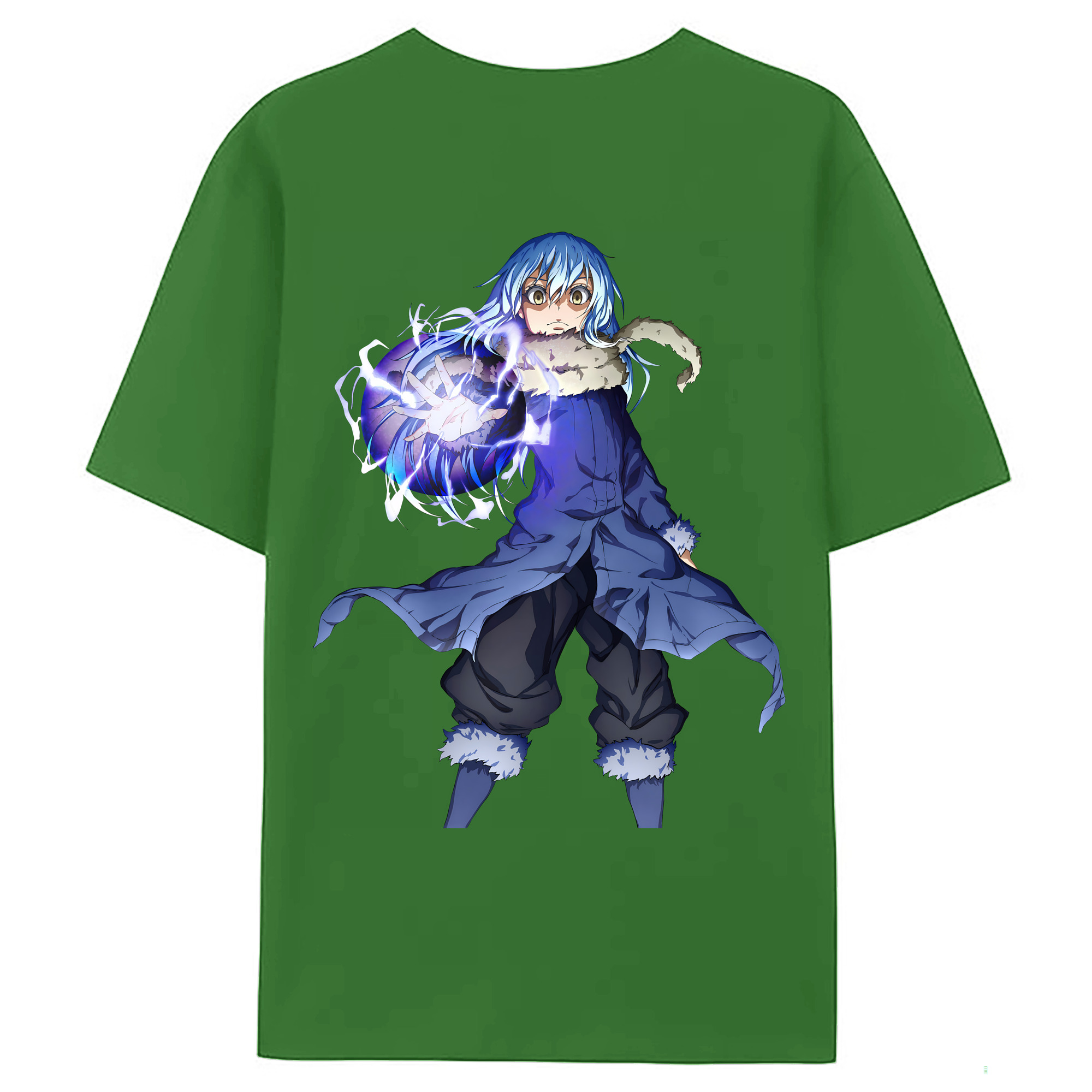 （画像用） 転スラ Regarding Reincarnated to Slime レディース半袖Tシャツ(バックプリント)